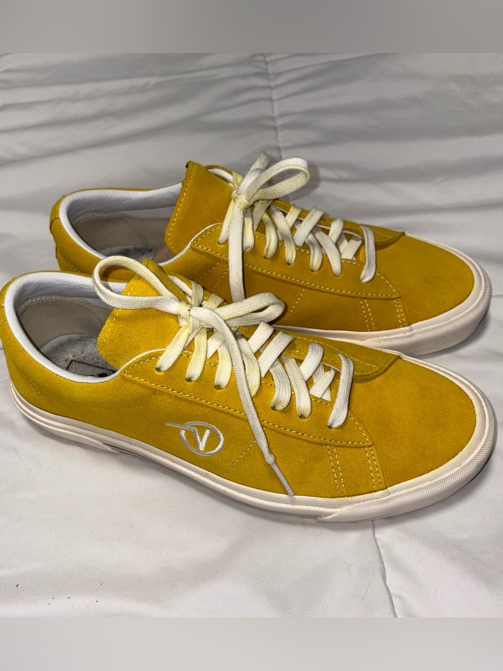 Vans Sid DX Anaheim Factory Yellow 10 Suede Men’s Shoe